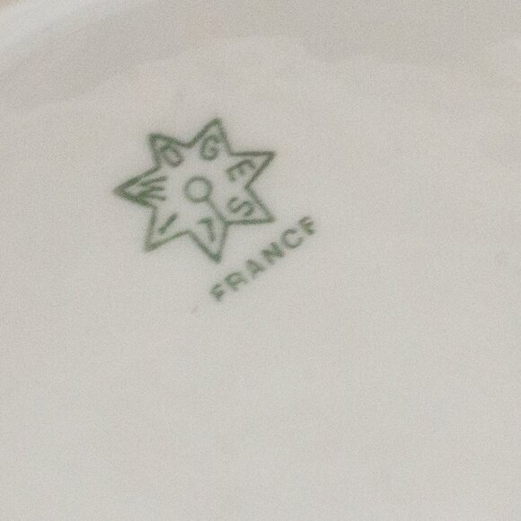 Antique c. 1891 Coiffe Limoges France Putti Cherubs Angels Porcelaine Jar 6"x 6" - Picture 6 of 8